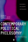  Contemporary Political Philosophy : An Anthology (Blackwell Philosophy Anthologies) 