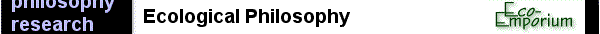 Ecological Philosophy at Erratic Impact's Philosophy Research Base